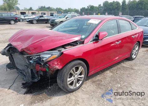 2018 Hyundai Sonata Limited из США, поврежденный, VIN 5NPE34AF6JH679784